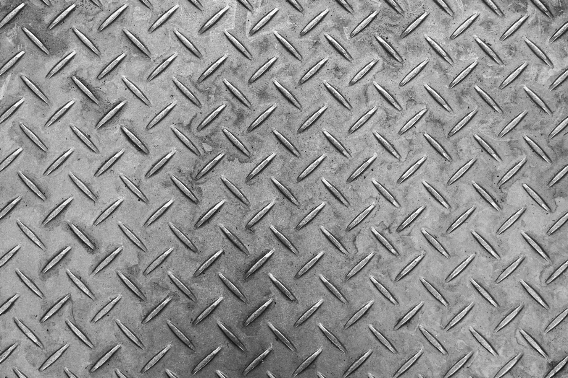 Dark diamond plate metal texture